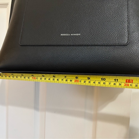 NWT Rebecca Minkoff Black and Tan Megan Tote Bag - Picture 5 of 6